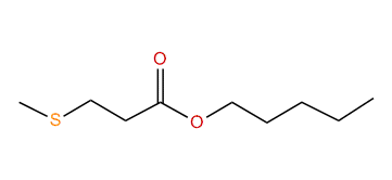 Pentyl 3-(methylthio)-propanoate